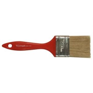 WHITE BRISTLE PAINT BRUSH, STRAIGHT, 50MM